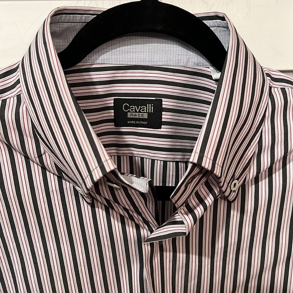 NWT Robert Cavalli Long sleeve Race shirt. - Picture 5 of 5